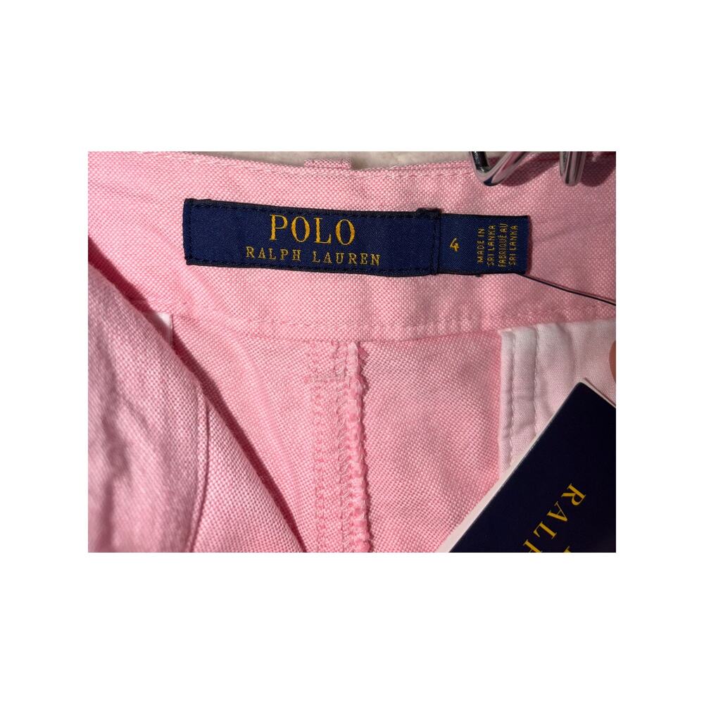 Polo Ralph Lauren Pink Chino Shorts – Size 4 - Picture 5 of 6